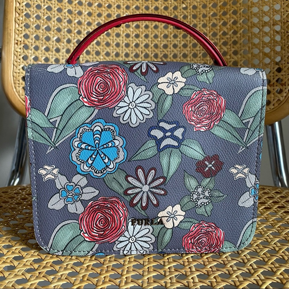 FURLA floral bag